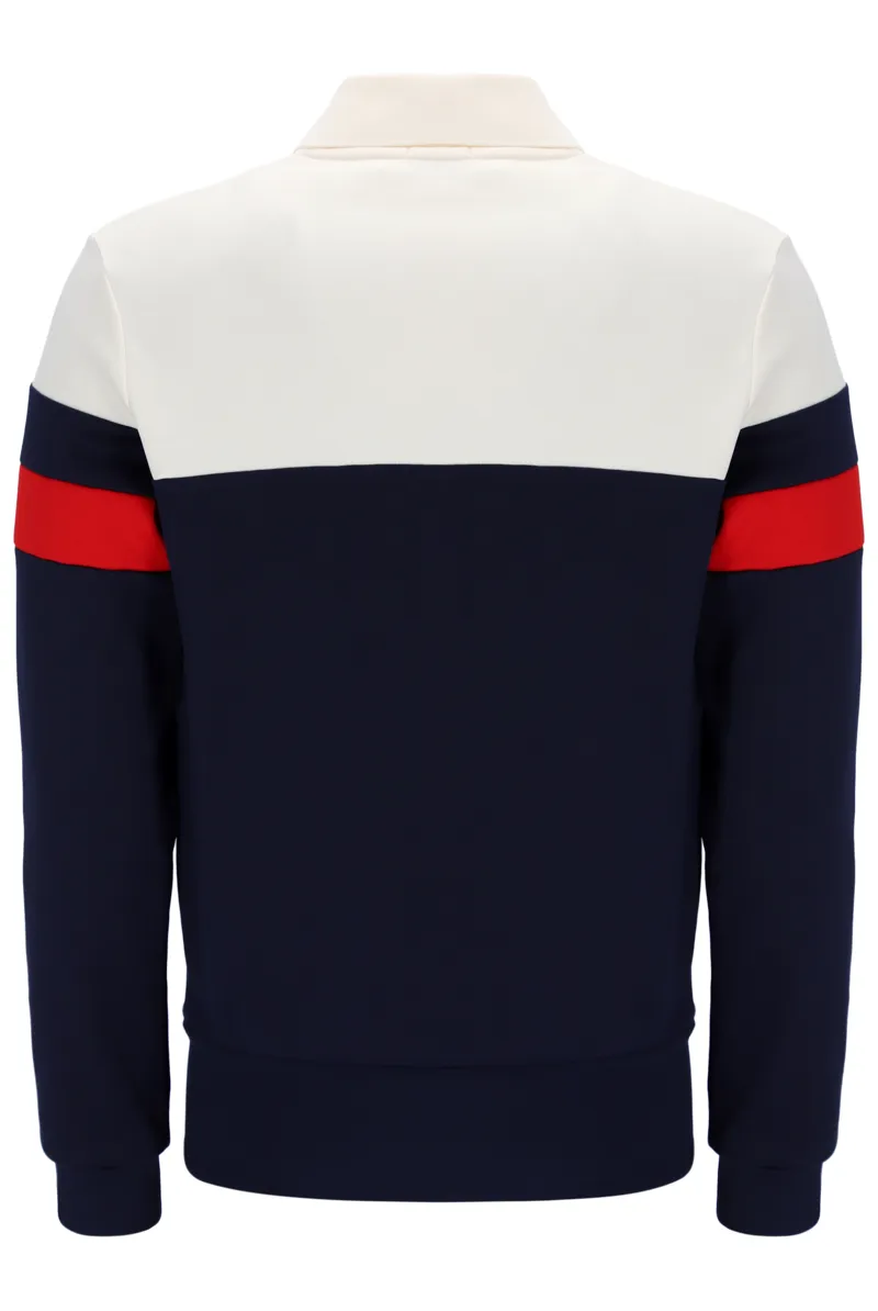 Sergio Tacchini  Tomme Track Top Cream/Blue XXXL ONLY-2